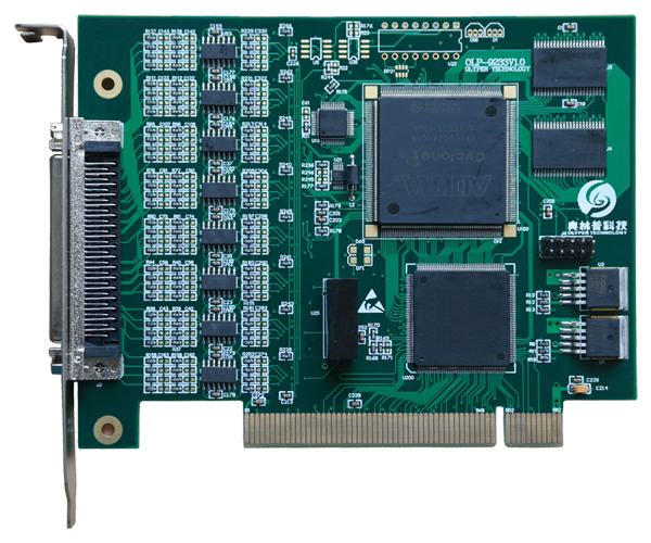 OLP-9233，PCI接口，64通道，16位，扫描数据采集卡